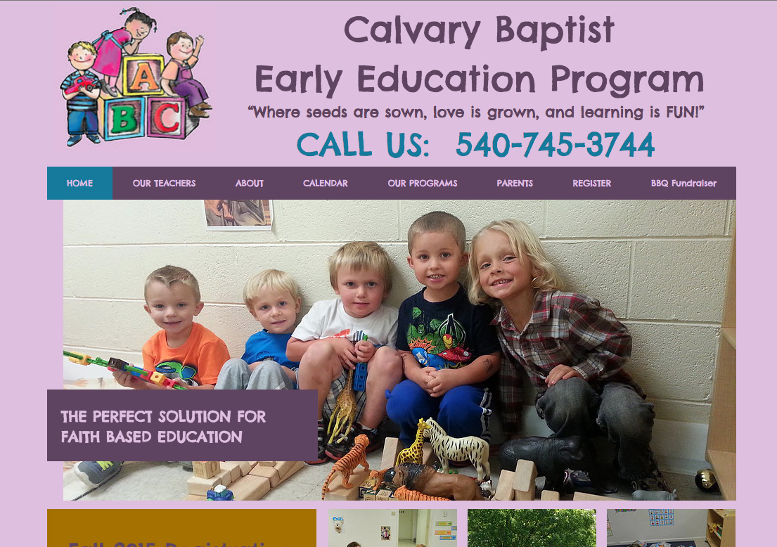 Calvary Baptist Early Education Program